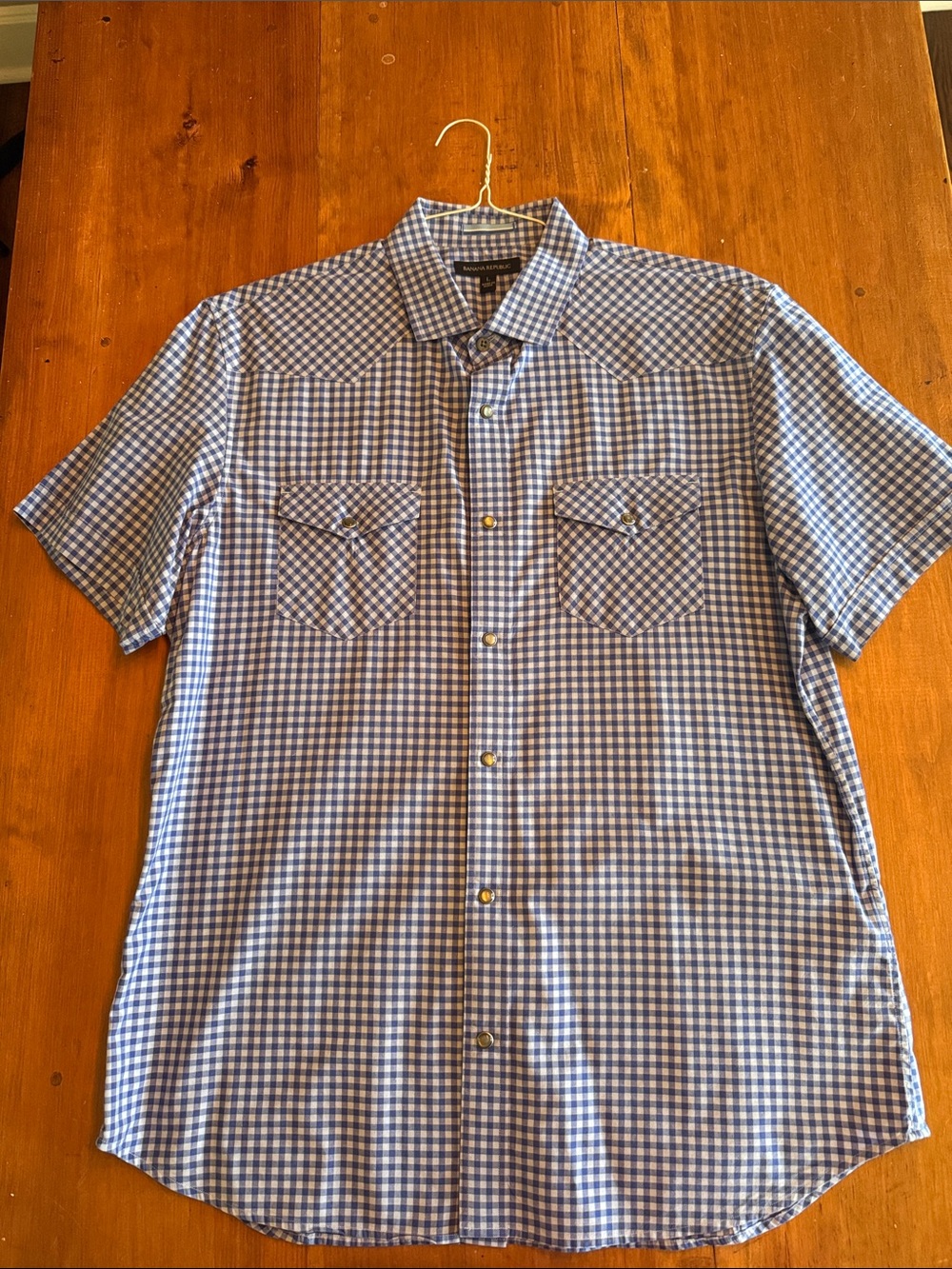 Banana Republic, short sleeve shirt